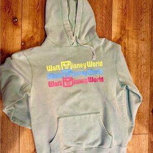Disney World Seafoam Sz S Hoodie
